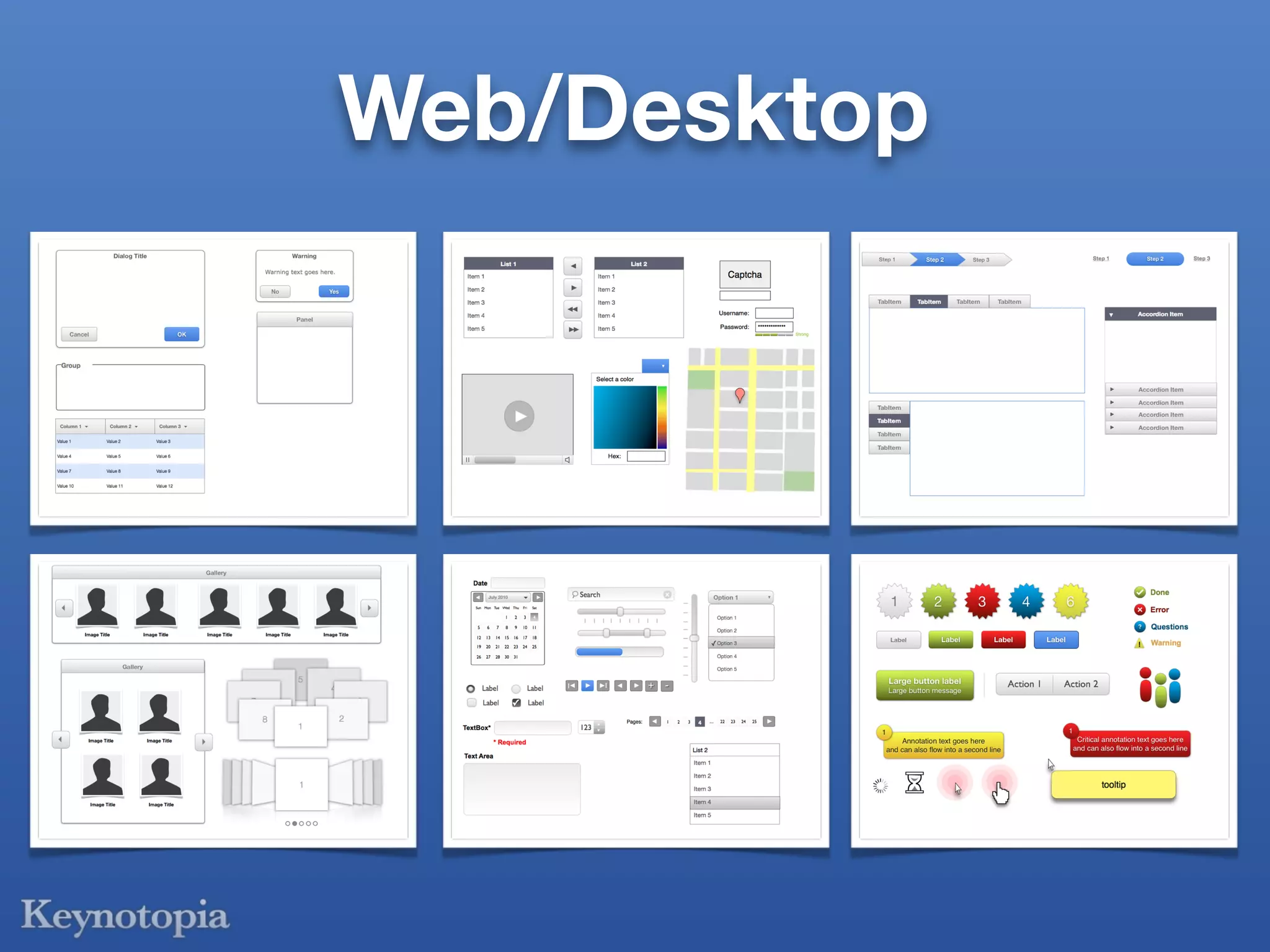 Web/Desktop
 