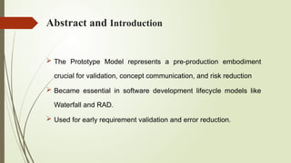 Comprehensive Overview of the Prototype Model in Software Development ...