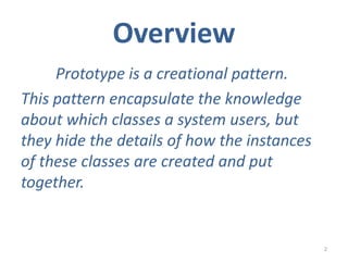 Prototype presentation Slide 2