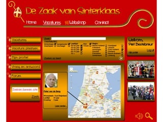 Prototype Zaak van Sinterklaas