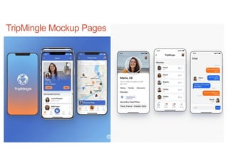 TripMingle Mockup Pages
 