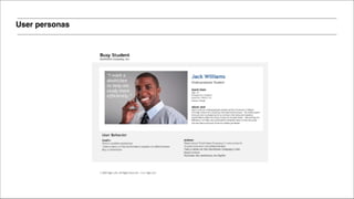 User personas
 