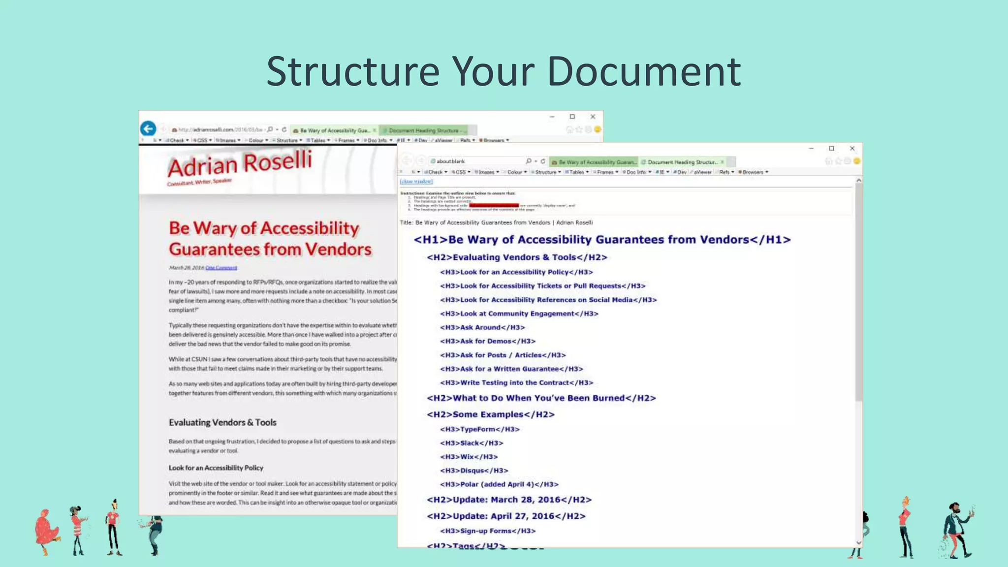 Structure Your Document
 