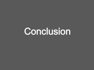 Conclusion
 