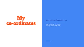 My
co-ordinates
 