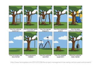 http://www.tamingdata.com/2010/07/08/the-project-management-tree-swing-cartoon-past-and-present/
 