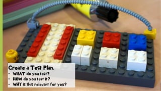 © SAP 2012 | 17
Create a Test Plan.
•  WHAT do you test?
•  HOW do you test it?
•  WHY is this relevant for you?
 