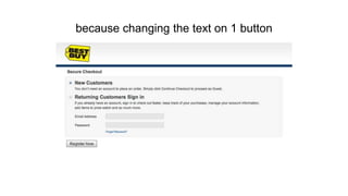 because changing the text on 1 button
 