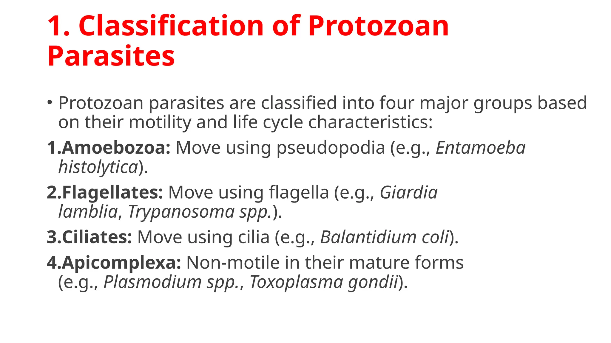 Diseases Caused By Protozoa And Their Symptoms
