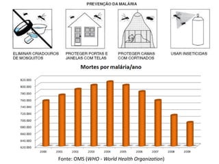 Fonte: OMS (WHO - World Health Organization)
 
