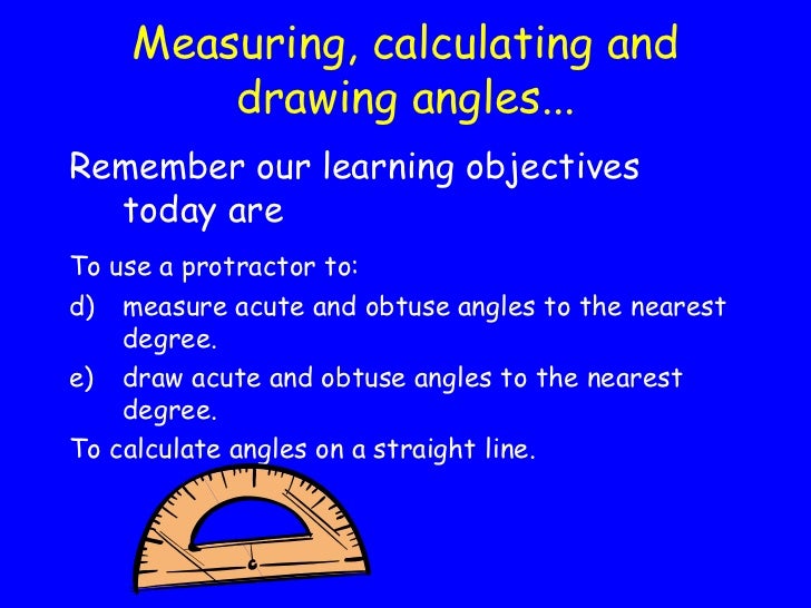Protractor powerpoint