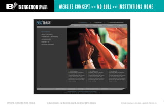 WEBSITE CONCEPT >> NO BULL >> INSTITUTIONS HOME

                                                                         ...