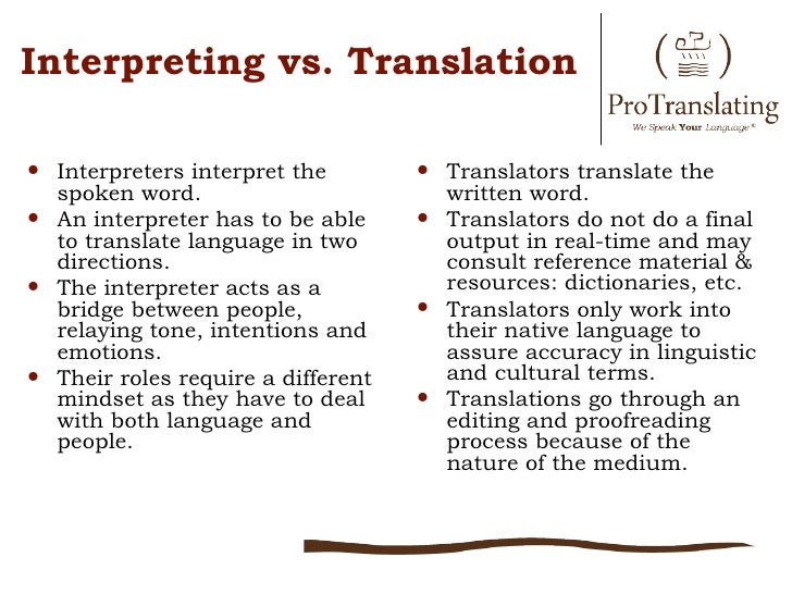 Pro Translating Presentation
