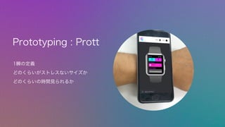 Prototyping : Prott
1˲ζx
ɤΤ餤ȥ쥹ʤ
ɤΤ餤ΕrgҊ뤫
 