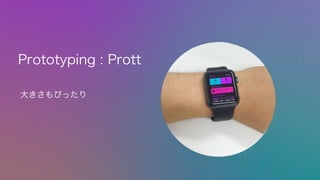 󤭤Ԥä
Prototyping : Prott
 