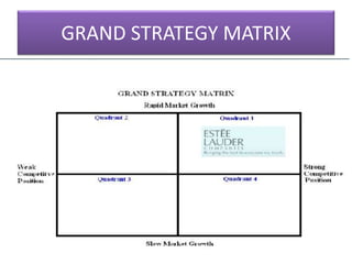 GRAND STRATEGY MATRIX
 
