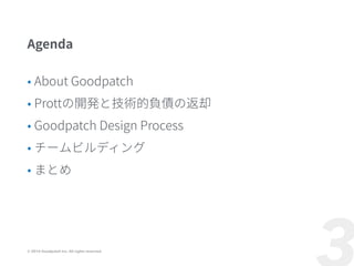 ? 2016 Goodpatch Inc. All rights reserved.
 