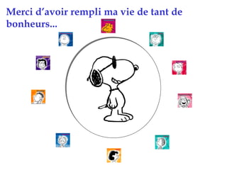 Merci d’avoir rempli ma vie de tant de
bonheurs...
 