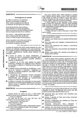 Prova do Enem 2014 cujo tema da redação é Publicidade Infantil em ...
