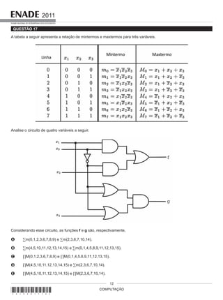 Prova   enade-computacao-2011