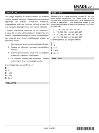 Prova   enade-computacao-2011