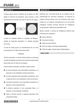 Prova   enade-computacao-2011