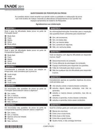 Prova   enade-computacao-2011