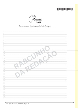 *AMAR25dom15*
LC - 2º dia | Caderno 5 - AMARELO - Página 15
7H[WR SDUD DV TXHVW}HV  H 
1yV DGRUaríamos dizeU TXH VRPRV SHUIHLWRV 4XH
VRPRV LQIDOtYHLV 4XH QmR FRPHWHPRV QHP PHVPR R
PHQRU GHVOL]H ( Vy QmR IDODPRV LVVR SRU XP SHTXHQR
detalhe:seriaumamentira.Aliás,emvezdeusarapalavra
³PHQWLUD´ FRPR DFDEDPRV GH ID]HU SRGHUtDPRV RSWDU
SRU XP HXIHPLVPR ³0HLDYHUGDGH´ SRU H[HPSOR VHULD
XP WHUPR PXLWR PHQRV DJUHVVLYR 0DV QyV QmR XVDPRV
esta palavra simplesmente porque não acreditamos que
H[LVWD XPD ³0HLDYHUGDGH´ 3DUD R RQDU RQVHOKR
Nacional de Autorregulamentação Publicitária, existem
a verdade e a mentira. Existem a honestidade e a
desonestidade. Absolutamente nada no meio. O Conar
QDVFHX Ki  DQRV YLX Vy QmR DUUHGRQGDPRV SDUD  