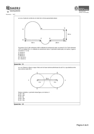 Questão 11
Questão 12
Protocolo : 1917
Página 4 de 6
 