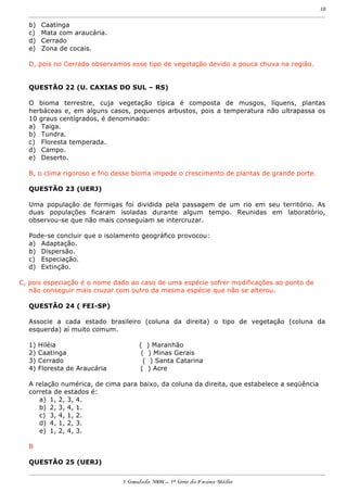 Prova 1 Em Simulado I 2009