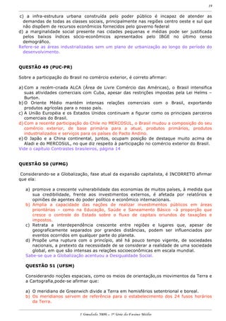 Prova 1 Em Simulado I 2009