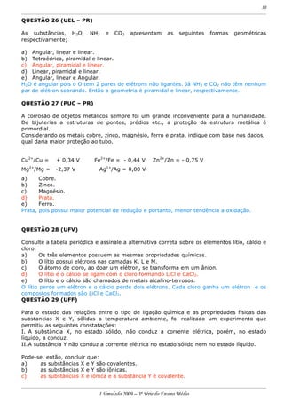 Prova 3 Em Simulado I 2009