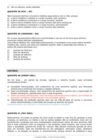 Prova 3 Em Simulado I 2009