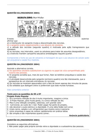 Prova 3 Em Simulado I 2009