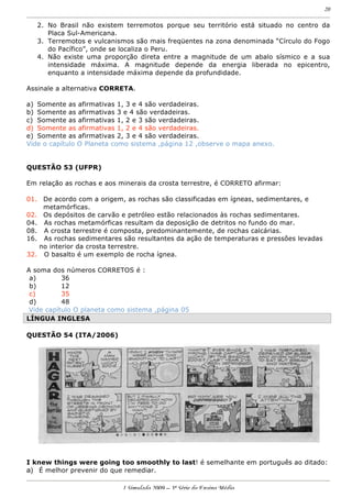 Prova 3 Em Simulado I 2009