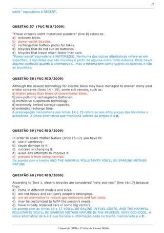 Prova 3 Em Simulado I 2009