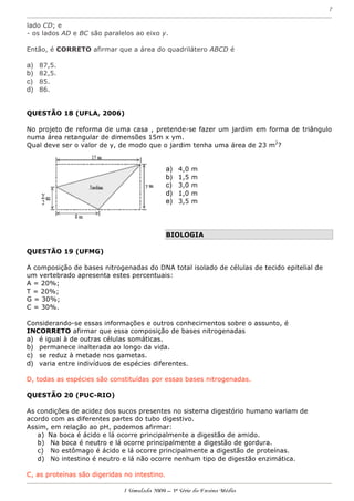Prova 3 Em Simulado I 2009