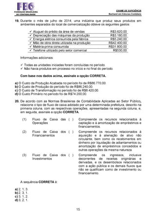 Prova Bacharel 2 2014