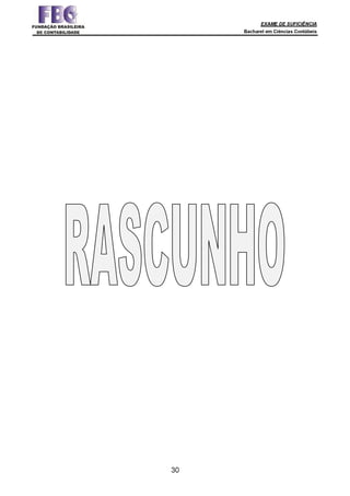 Prova Bacharel 2 2014