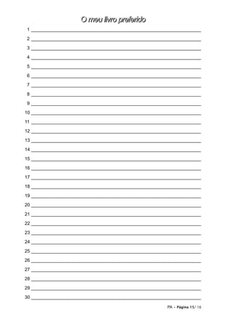 Prova De Afericao Lp 2 Ciclo 09