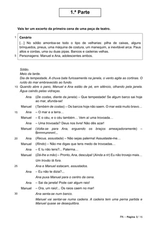 Prova De Afericao Lp 2 Ciclo 09