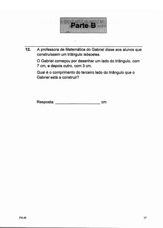 Prova de aferição 2004