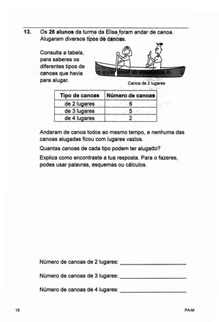 Prova de aferição 2004