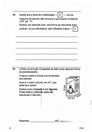 Prova de aferição 2004