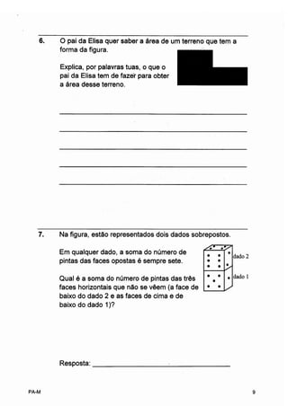 Prova de aferição 2004