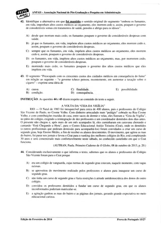 Prova de portugues 02. 2014