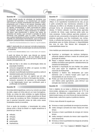 2010
Questão 49                              Questão 51




cárie 1


              Dicionário eletrônico.




                                        Questão 52
Questão 50




          .




                                                     Caderno 3 - BRANCO - Página 14
 