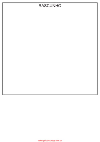 RASCUNHO

www.pciconcursos.com.br

 