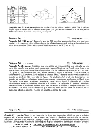 Prova nivel 4_da_xvi_oba_de_2013 | PDF