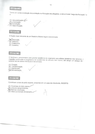 Prova perito pcmg gab b 2013